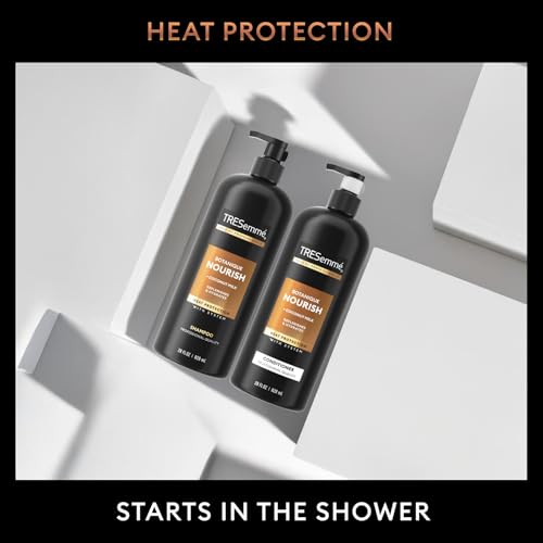 TRESemm? Shampoo and Conditioner Set, Botanique Nourish ? Anti-Frizz Hair Products with Coconut Milk & Aloe Vera, 28 Oz Ea