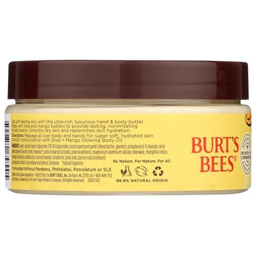 Burt's Bees Shea & Mango Hand & Body Butter, 6.5 OZ