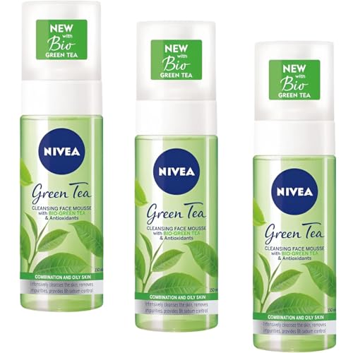 Mashbox Nivea Green Tea Cleansing Face Mousse 150ml – Pack of 3