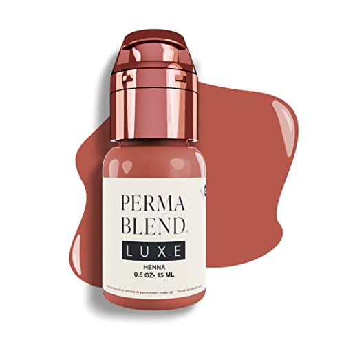Vegan Lip Tattoo Ink for Microblading - Warm Pink-Brown Pigment 0.5 oz