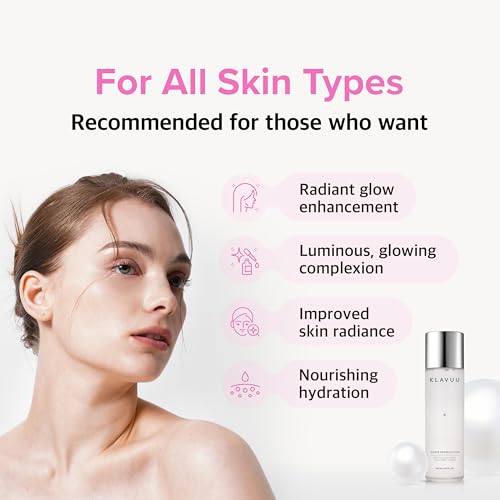 Hydrating Milky Toner with Pearl & Niacinamide - 4.76oz for Brightening & Hydration