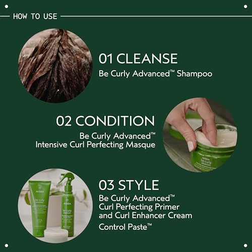 Aveda Be Curly Advanced Moisturizing Shampoo 8.5 Fl Oz - Sulfate & Silicone Free