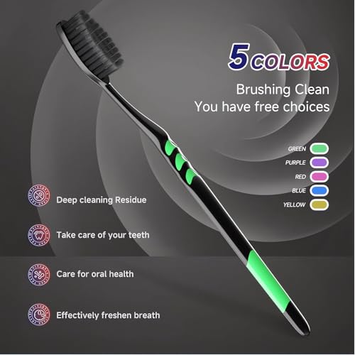 150 Pack Soft Bristle Disposable Travel Toothbrushes - Individually Wrapped for Adults & Kids