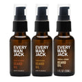 Men's Hydrating Beard Oil Gift Set - Sandalwood, Bourbon, Vanilla Cedar 3pk