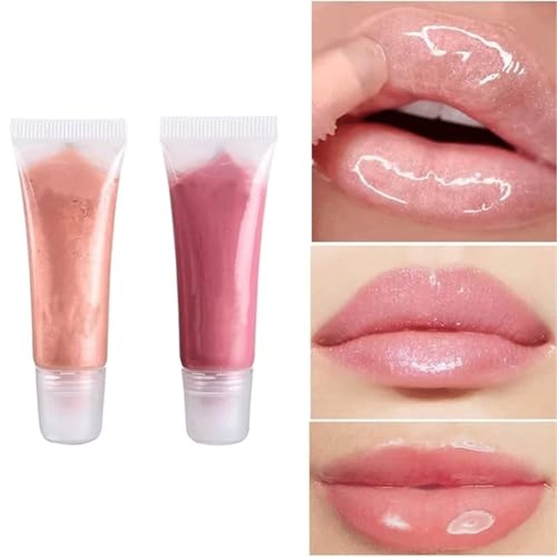 2 Pack Acrylic Makeup Mixing Palette with 2 Stainless Steel Scrapers & 10 Reusable Powder Puffs ? Ideal for Facial Cosmetics, Nail Art Pigment Blending