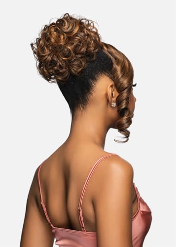 Vivica A. Fox Lace Ponytail Bun with Spiral Curls - Variation FS4/30