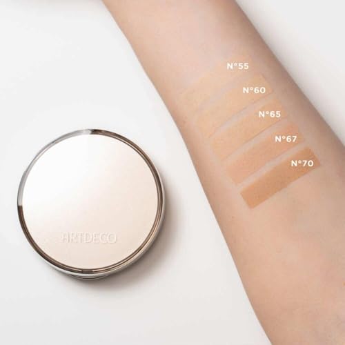 ARTDECO Hydra Mineral Compact Foundation Refill - light beige N¡Æ60 - refillable system for Hydra Mineral Compact Foundation - good coverage without mask-like effect - makeup - powder - 0.35 Oz