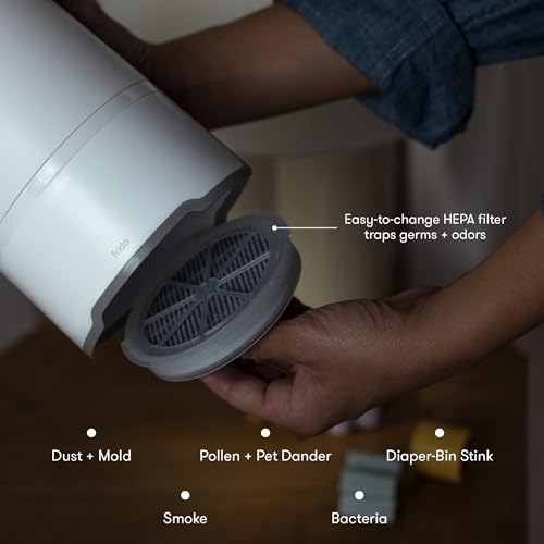 Frida Baby 3-in-1 Air Purifier Sound Machine Nightlight - Auto-Off Timer, HEPA Filter