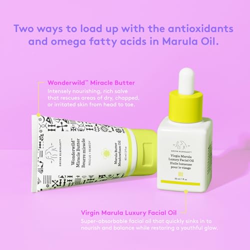 Drunk Elephant Wonderwild Miracle Butter 2oz Skin Salve - Nourishing, Cruelty-Free, Free of Essential Oils & Fragrance