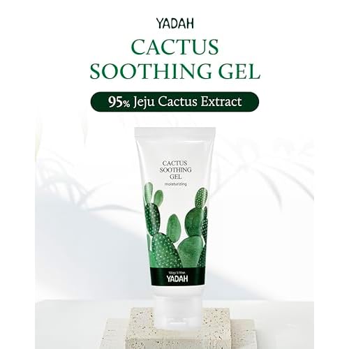 Cactus Toner Pad with Cactus Soothing Gel 3.7 fl.oz. Bundle