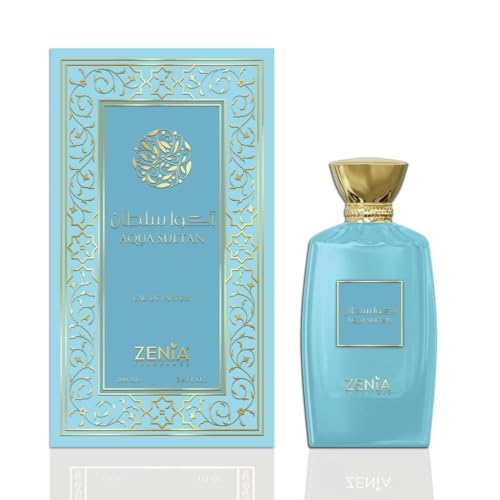 Zenia Aqua Sultan Unisex EDP Spray 3.4oz | Citrus Spicy Woody Fragrance
