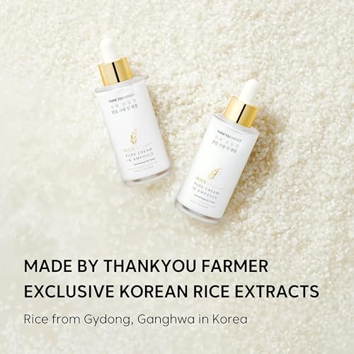 THANKYOU FARMER Rice Glow Ampoule for Radiance & Hydration 1.75 fl oz