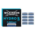 Wilkinson Sword Hydro 5 Skin Protection Razor Blades, Pack of 8 - Men’s Shaving