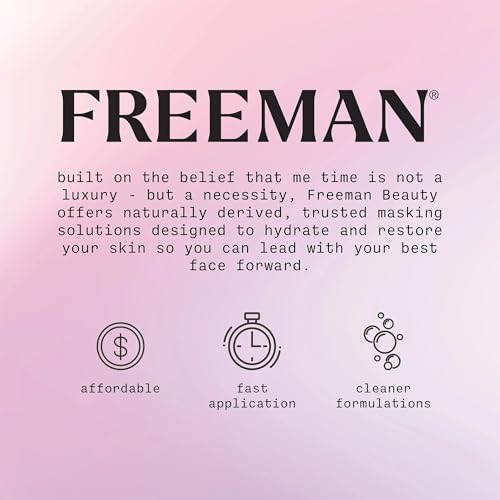 Freeman Flirty Feet Foot Mask & Silky Hands Hand Mask Set ? Moisturizing Socks with Coconut Oil & Mint Extract + Hydrating Gloves with Coconut Oil & Rose Extract