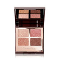 Charlotte Tilbury Pillow Talk Luxury Palette Eyeshadow - Shimmer, Metallic & Satin Matte Eyeshadow Quad with a Rich Powder Formula - Includes 4 Complementary Shades - Palette of Pops