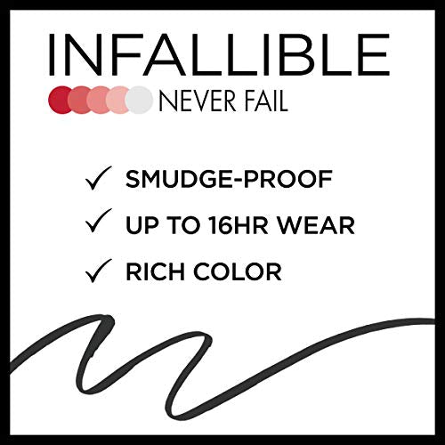 L'Oreal Paris Infallible Never Fail Eyeliner, White 0.008 oz