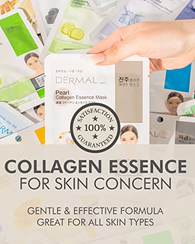 Collagen Face Mask Sheet Pack - 39 Varieties for Hydration & Brightening
