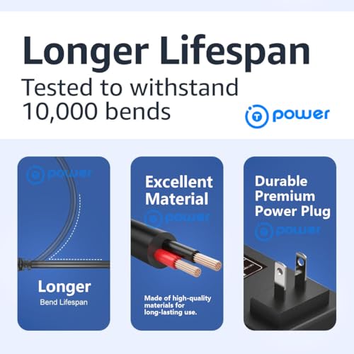 T POWER 15V Charger for Philips One Blade QP2630 QP6510 QP6520 Norelco QG3200 QG3320 QG3300 Series All-in-One 7900 Philips Shaver QT4070 QG3380 QG3360 HQ8505 Shaver Ac Dc Adapter Power Supply