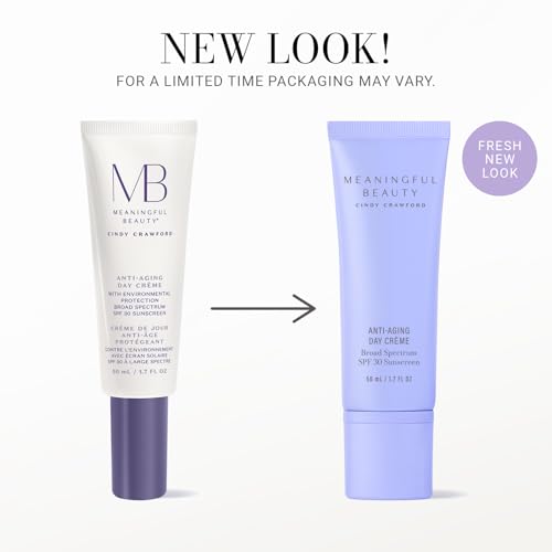 Meaningful Beauty ? Environmental Protecting Moisturizer Broad Spectrum SPF 30 ? Anti-Pollution & Visible Blue Light (HEV) Fighting Day Cream