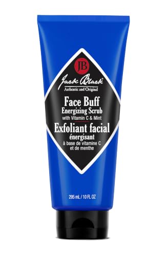 Jack Black Face Buff Energizing Face Scrub & Pre-Shave Cleanser 10oz