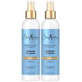 SheaMoisture Multi-Action Leave-In Conditioner Manuka Honey And Yogurt For Damaged Hair Sulfate Free Conditioner Spray 8 Oz,(Pack of 2)