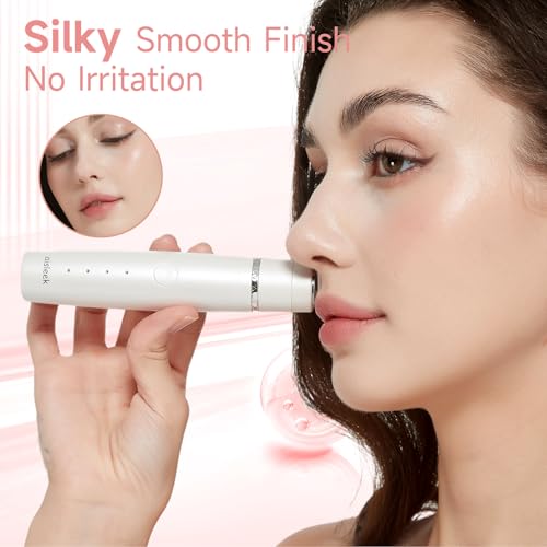 Aisleek Dove Wing White 3-in-1 Nose & Face Hair Trimmer for Men & Women