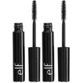 e.l.f. Cosmetics Volumizing Mascara, Mascara For Fuller, Thicker-Looking Lashes, Enriched With Vitamin E, Black,0.19 Fl Oz (Pack of 4)