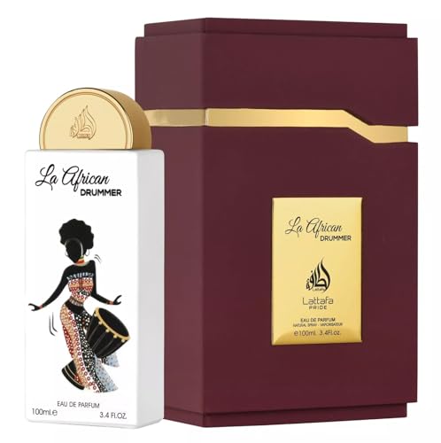 Aromatic Spicy Eau de Parfum Spray for Women - 3.4 Fl Oz - Lattafa Pride Le African Drummer