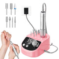 COSLUS E50 Professional Electric Nail Drill: Upgraded Steady Power with LED Display for Acrylics, Gel, Natural Nails - Easy to Use for Women, Nail Art Practice, Desktop Nail File at Home DIY or Salon
