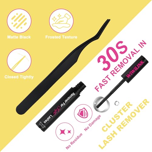 Lashes California Sunset Kit Manga Lash Clusters Kit 8-18mm Wispy Eyelash Clusters DIY Lash Spikes Waterproof Anime Extension 0.3mm Ultra-Thin Band Individual Cluster Eyelash Extensions Kit