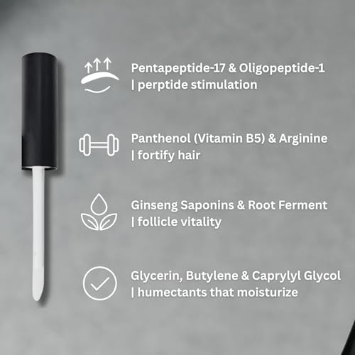 The Men Pen Eyebrow Boosting + Caffeine Kit | Eyebrow, Beard and Hair Filler | Waterproof, Long Lasting, Sweat Proof - Light Brown