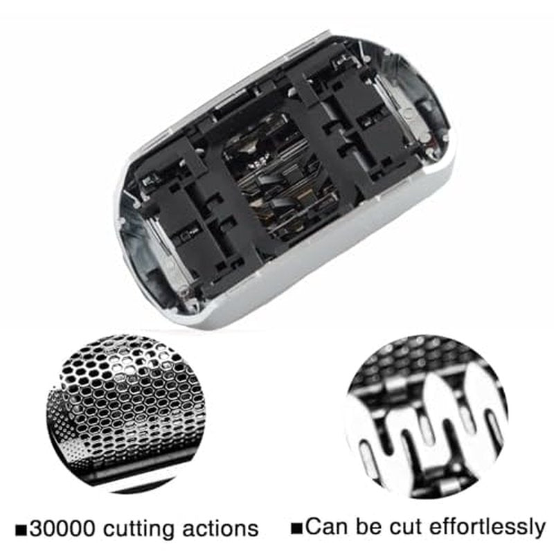 92S Series 9 Replacement Heads Compatible with Braun S9 Razor Replacement Head, 92S Blades for Braun s9 Foil & Cutter Replacement Head 9290cc, 9291cc, 9370cc, 9293s, 9385cc, 9390cc, 9330s, 9296cc