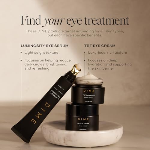 Luminosity Eye Serum with Caffeine and Peptides for Dark Circles & Puffiness - 0.5 oz