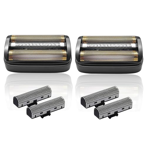 Black Replacement Foil & Cutter Set for Andis reSURGE Shaver 17300 - 2 Pack