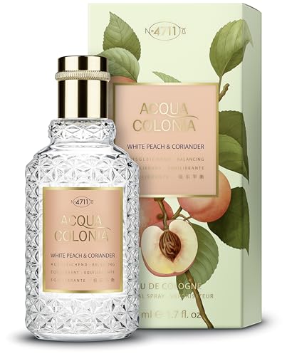 4711 Acqua Colonia White Peach & Coriander Unisex Eau de Cologne 1.7 oz