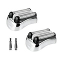 32S 2PC Series 3 Braun Electric Shaver Replacement Head compatible with Br-aun Series 3 Foil Shaver Replacement Heads S3 3040s 3080s-4 370cc 3070cc 3000s 3010, 3090cc Etc