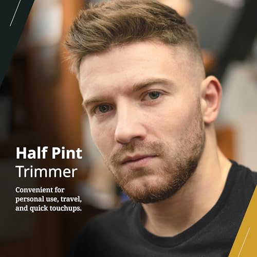 Wahl Professional Travel Size Half Pint Compact Trimmer - AA Battery Operated, Beard & Face Grooming