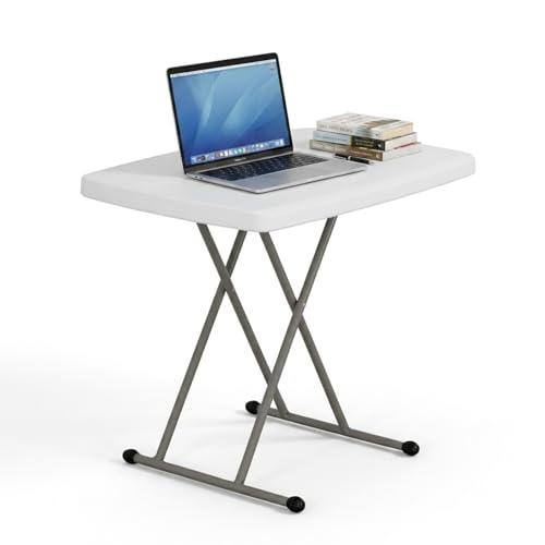 Adjustable Folding Table 30 Inch Portable Camping & Dining Surface