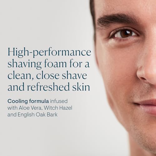 ELEMIS Ice Cool Foaming Shave Gel for Men, 6.7 Fl Oz