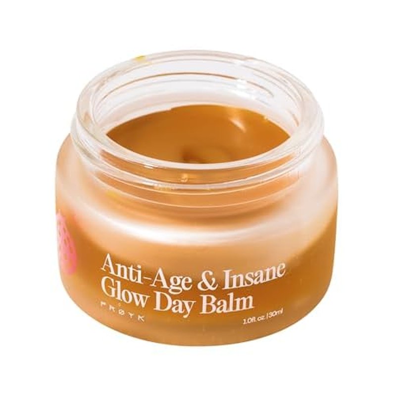 FR¨ªYA Organics Anti-Age & Insane Glow Day Balm | Younger Skin and Instant Glow Results | Rosehip Pomegranate Sea Buckthorn Beeswax | Water Free Daily Moisture Balm | 30ml