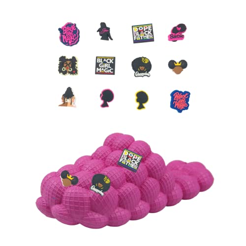 LEPHYON Bubble Slides |Funny Golf Ball Slides| Lightweight Foam Shower Shoes Men|Comfortable Womens Slippers|Stylish Non-Slip Soles Unisex