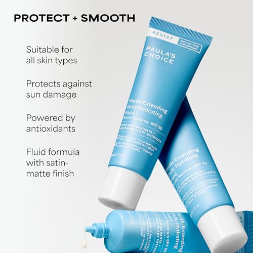 Hydrating Face Moisturizer SPF 50 with Broad Spectrum Protection - 2 Fl Oz