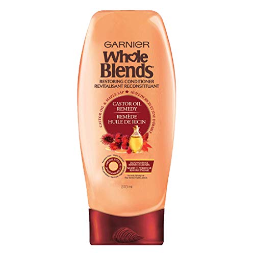 Garnier Whole Blends Restoring Conditioner Maple Remedy, For Dry, Damaged Hair, 12.5 fl. oz.
