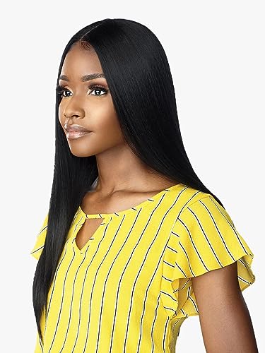 Sensationnel Dashly Lace Front Wig Unit 10 1B Offblack - Hand Tied HD Transparent Lace