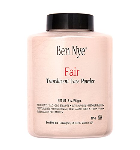 Ben Nye Talc-Free Translucent Face Powder - Fair, 3 oz | White Variant