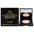 Velveteen Matte Eyeshadow Mono, 228 - Eye Makeup, Pressed Powder EYESHADOW with Almond Oil - Intense or Subtle Shading - 0.105 oz