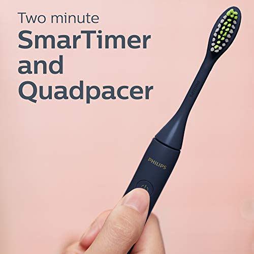 Electric Toothbrush with 1 Brush Head - Compact Travel Design
