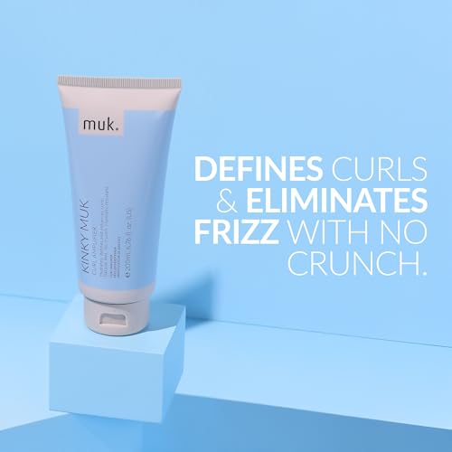 Kinky Muk Curl Amplifier Moisturising Curl Cream - Medium to Coarse Hair, Fruit Salad, 6.76 Fl Oz