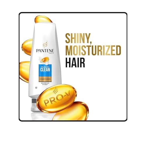 Pantene Classic Clean Conditioner, 24 fl oz, Twin Pack