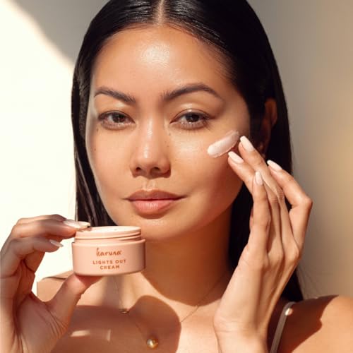 Anti-Aging Night Cream with Magnolia & Hyaluronic Acid - Hydrating Face Moisturizer for All Skin Types